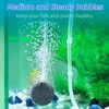 AQUANEAT Air Stone Disc, 4 Packs, Aerator Bubble Diffuser, Air
