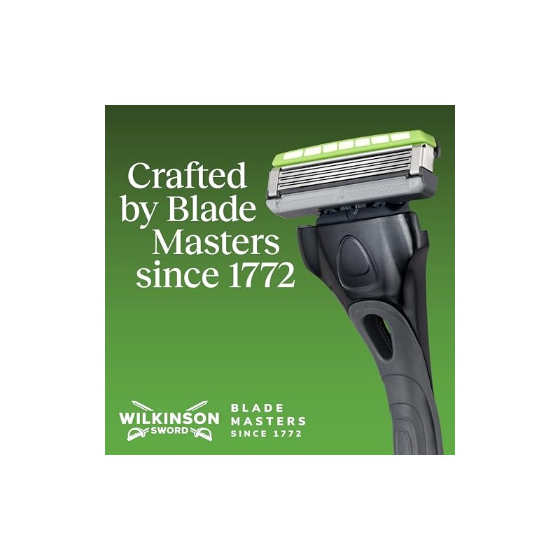 Wilkinson Sword Hydro 3 Razors for Men, Value Pack, Dual