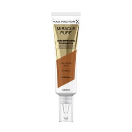 Max Factor Miracle Pure Skin Improving Foundation Colour 93 Mocha Skin Enhancing Makeup with SPF 30 30 ml