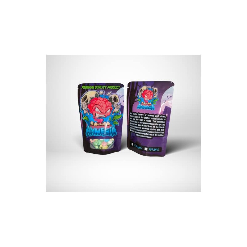 Amnesia mylar bags 3.5g x25
