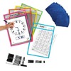 EAI Education SmartPAL Dry-Erase Sleeves Small Group Classroom Kit: Assorted