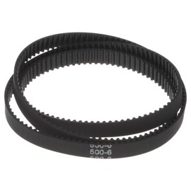 QUARKZMAN 2 x 2GT Timing Belt Closed Loop Rubber Belts 500-2GT-6, 6 mm Width x 500 mm Length