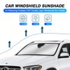 KUST Sunshade for 2020-2024 Mercedes GLE 350 450 Accessories Windshield