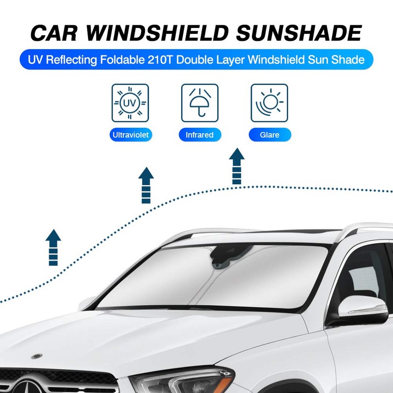 KUST Sunshade for 2020-2024 Mercedes GLE 350 450 Accessories Windshield