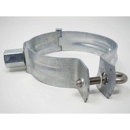 Rain / Downpipe Clamp M8/M10, 87 mm, Hot-Dip Galvanised (1)