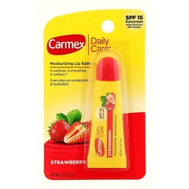 Carmex Bálsamo Labial, Tubo 10 G, Fresa                                                                                                               