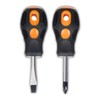 Set of 2 Handy Short Compact Screwdriver Set - Ideal