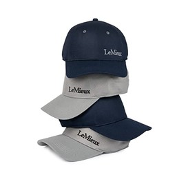 LeMieux Men's Mesh Baseball Cap with Venting Curved Peak & Adjustable Clip Back - Lightweight Fabric, Navy, One Size-XXL