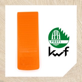 Oregon Pro Chainsaw Felling Wedge, 19 cm Forestry Wedge Made of Impact-Resistant Plastic with Scale Structure & Groove Guide, High-Quality Forestry Tool