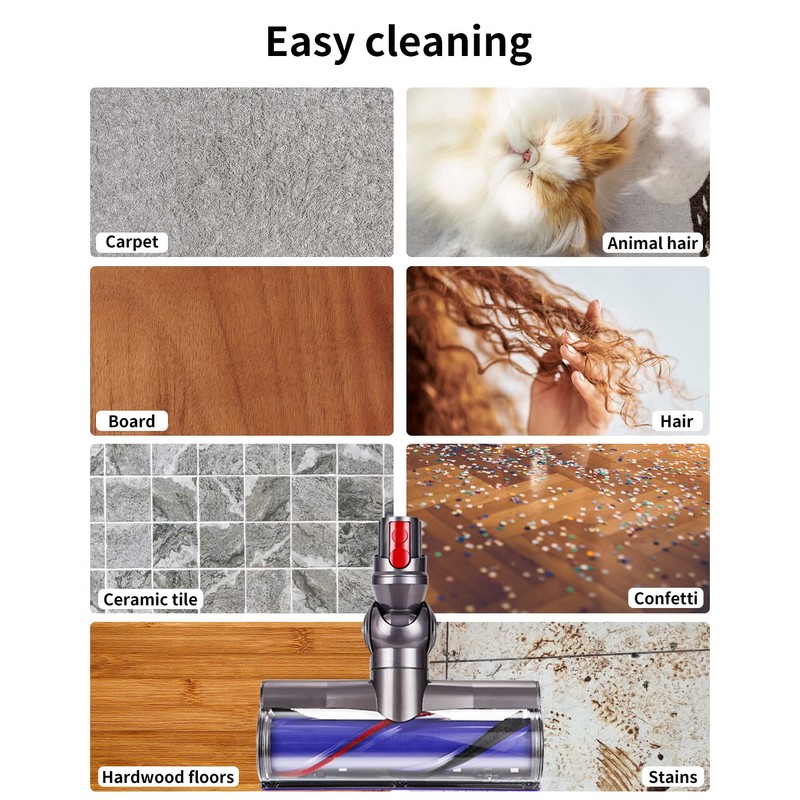 V8 Replacement Brush - 967485-01 for Dyson V8 Cordless Handheld