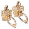 [2 Packs] Crown Glitter Bling Bling Phone Ring Holder, Sparkle