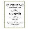 Chedeville 6 Gallant Duos for Soprano or Tenor Recorder Duets