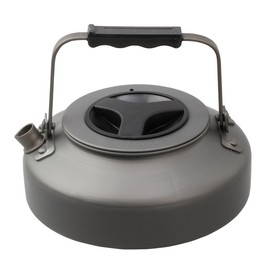 Logos 81210301 The Kettle, 25.4 fl oz (750 ml), Flat Type, Aluminum, Scratch-Resistant Hard Anodized