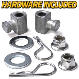 HD Switch - 1 Kit - 15 Pcs Deck Lift Hanger Kit Fits John Deere GX20497 GX24864 14M7465 GX26085 24M7053 GX21718 Includes Trunnion Washer nut