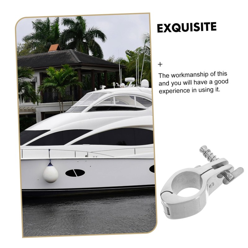 Outanaya 2pcs Stainless Steel Jaw Slide Clamp for Bimini Top