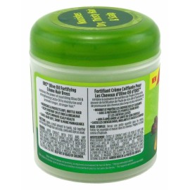 ORS Olive Oil Fortifying Cream Hair Dress with Castor Oil For Strengthening 6 Oz