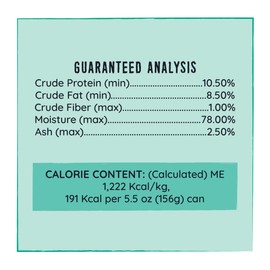 Hound & Gatos Wet Cat Food, 98% Gamebird Poultry, case of 24, 5.5 oz cans