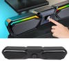 Desk Speaker USB Powered Stereo Small Computer Soundbar with Dynamic