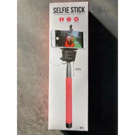 GEMS Selfie stick- Gems- New - Coral Colored - Adjustable angle and telescopic
