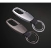 [LingLang] MTSAFLUCS Double Ring Keychain, Carabiner, Hook, Keychain, Men's, Metal