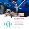 56Pcs TIG Welding Torch Accessories Kit Ceramic Nozzle Glass Cup