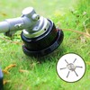 EujRcf 1Pcs Durable Strimmer Head, Wire Strimmer Head, 180mm Diameter,
