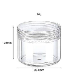 seimeinoki Silver Tape Storage Case, Tape Storage, Transparent, Divided Round Case, 15 Pieces, Silver Tape Holder, Clear, Round Case, Convenient to Carry, 1.5 x 1.3 inches (38.8 x 34 mm)