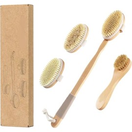 Cepillo Exfoliante Corporal en Seco 4Piezas