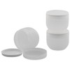 "Run" Plastic Jar, Cream Jar, 30 ml, with Cover Disc,