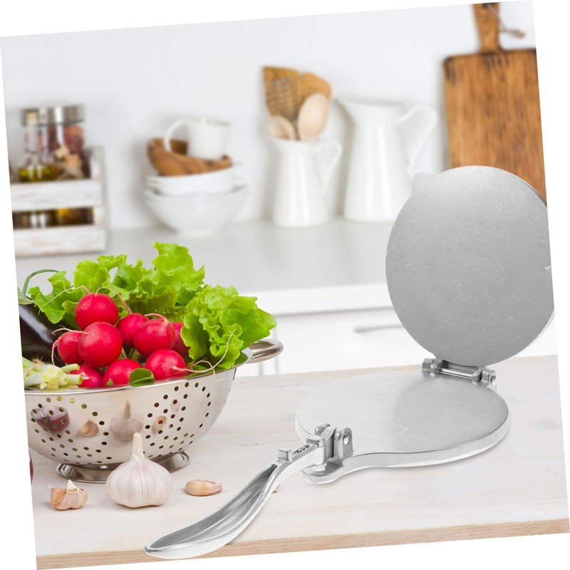 Garneck 6.5 Inch Tortilla Press & Roti Maker - Dough