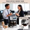 12-Cup PROGRAMMABLE Coffee Maker, REGULAR & STRONG Brew Drip Machine