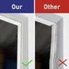 FOSLUOC Garage Door Seal Top and Side Seal Strip 34FT