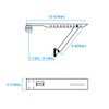 Air Jade Window Air Conditioner Bracket, Up to 85 lbs,