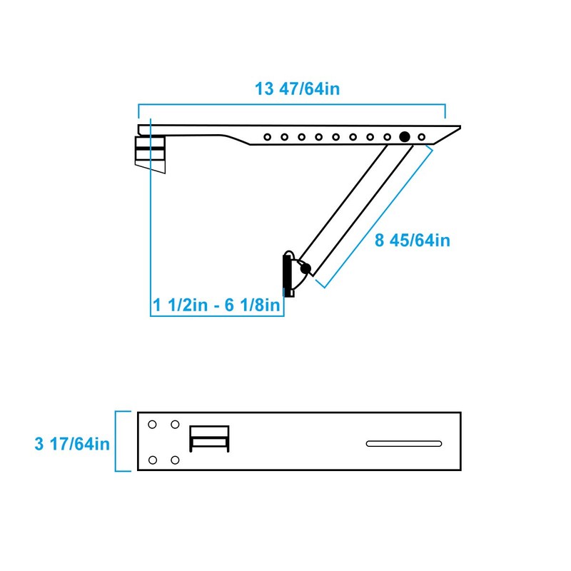 Air Jade Window Air Conditioner Bracket, Up to 85 lbs,