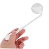 TOVINANNA 4 Sets Angled Fork Spoon Set Lightweight Ergonomic Eating