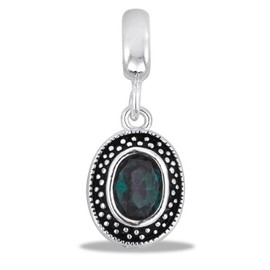 DaVinci Bead May Oval Dangle - Jewelry Bracelet Memories Beads DB35-7-DAV