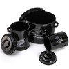 Frcctre 3 Pack Vegetable Storage Tins, Potato Onion Garlic Storage
