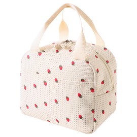 JSTHHTT Insulated Lunch Bag for Women Girls Pack, Cooler Bag Thermal Leak-Proof Lunch Organizer, Children's Lunch Bag for School, Lunch Box Container Tote Bags for Work, School, Outdoor Picnic Travel