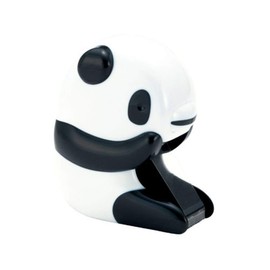 Nichiban CT15PAWB-S2PN2P Cellotape Panda Tape Cutter Replacement Small Roll, 4 Rolls, White & Black