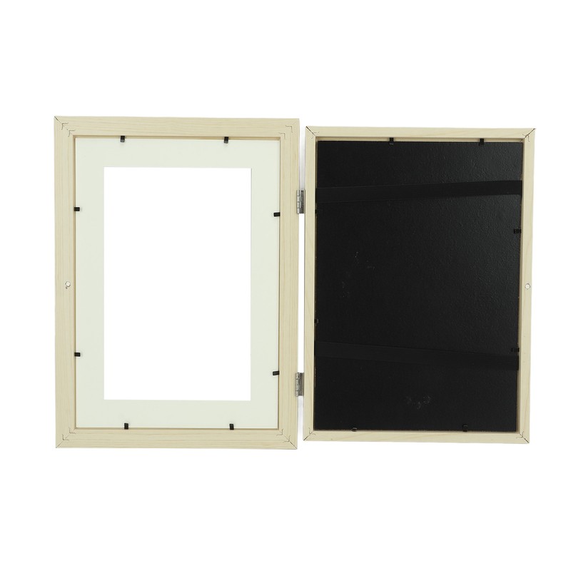Kids Art Frame Composite Wood Front Opening Changeable Magnetic Picture