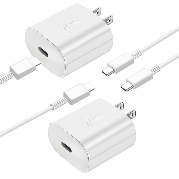 Wymisnit 2-Pack USB-C Power Supply Cord Fast Charger for MacBook