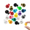 Nzexlyva 20 Pcs Spring Cord Locks, Toggles for Drawstrings, Plastic
