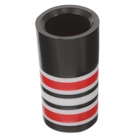 Mipcase Wear Resistant Golf Ferrule Sleeve for Clubs Durable Protective Cover for Golf Club Heads Long Red Multi Ring Golfing Cue Ferrules Sturdy Material Guard for Golfing Equipment