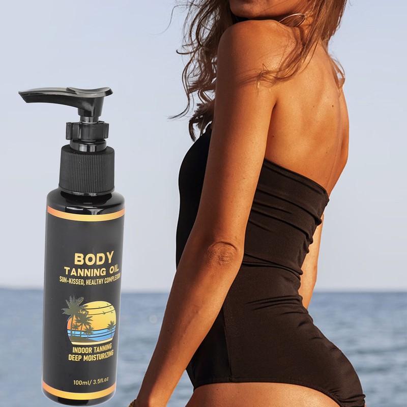 Tanning Oil Keep Skin Hydrating Fast Absorbing Bronzing Tanning Lotion