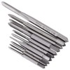 Gasea 10pcs Mini Machine Hand Tap Set Straight Fluted Hand