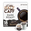 World's Best Half Caff Dark Roast Coffee Pods, 18 ct,