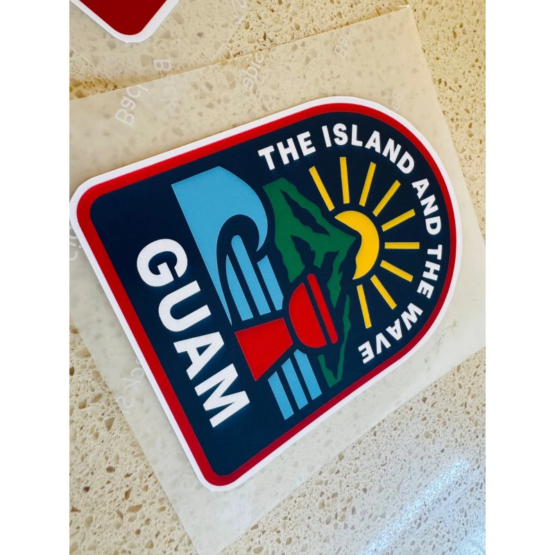 Car Decal 2pc Guam Chamorro Decal Sticker - waterproof fade