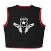 Cowboy Vest Children's Costume Size 116, black
