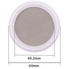 DERNORD 2" PTFE (Teflon) Sanitary Gasket w/Stainless Screen - Tri