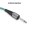 1/4 Inch Audio Instrument Cable 10ft Noise Reduction Dual Straight